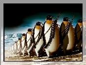 Pingwiny, Maszerujące, Uzbrojone