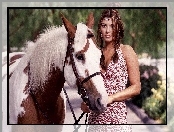 Koń, Piękna, Kobieta