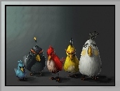 Angry birds, Ptaki