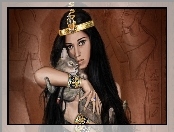 Diadem, Art, Dziewczyna, Kot