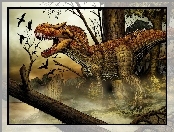 Drzewa, Dinozaur