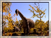Dinozaurów, Niagara Falls, Park, Drzewa