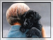 Labrador Retriever, Dziecko, Szczeniak