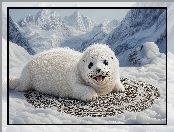 Grafika, Foka, Góry