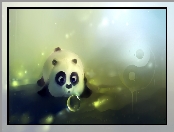 Grafika 3D, Panda, Bańka