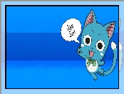Happy, Manga Anime, Fairy Tail, Kotek