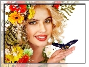 Motyl, Kobieta, Wiosna