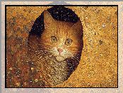 Obraz, Kot, Malarstwo