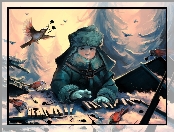Ptaki, Cyril Rolando, Chłopiec