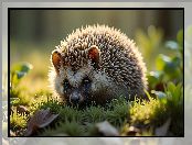 Trawa, Jeż, Zielona