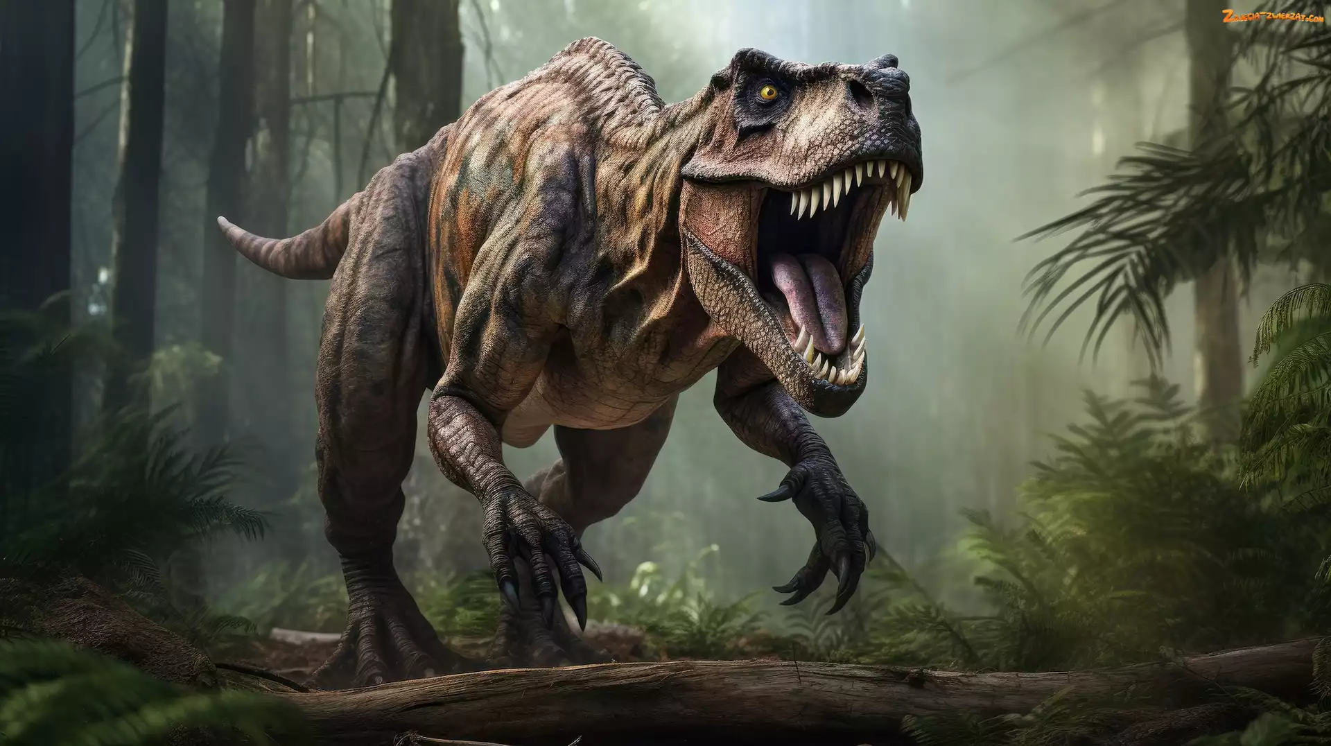 Grafika, Dinozaur, Tyranozaur