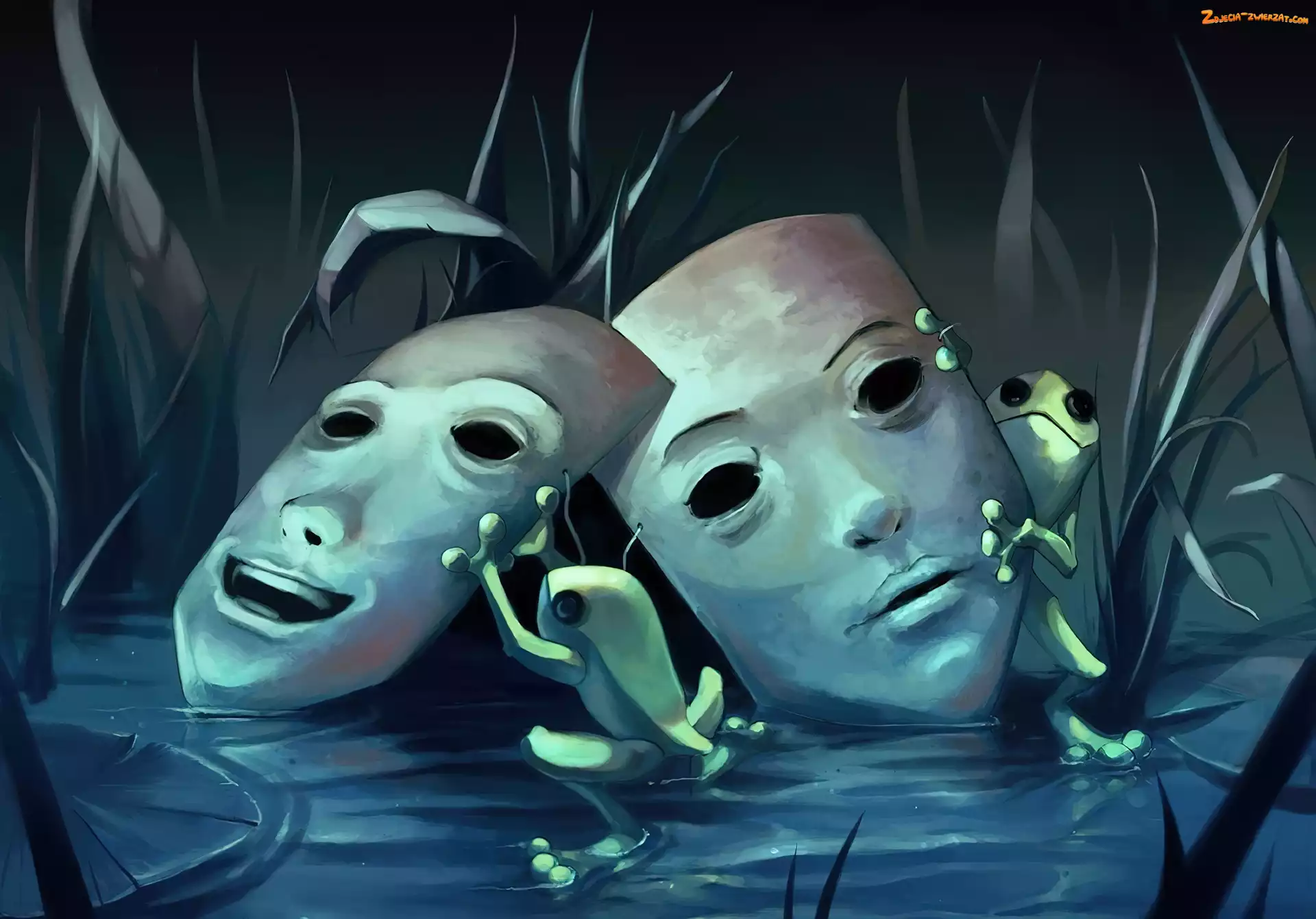Maski, Cyril Rolando, Żaby