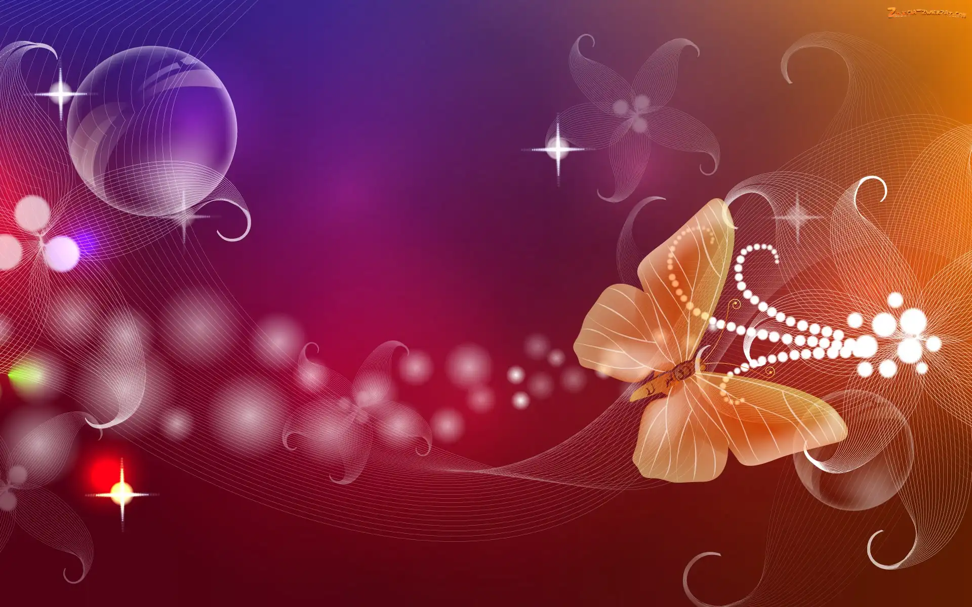 Gwiazdki, Motyl, Wzory