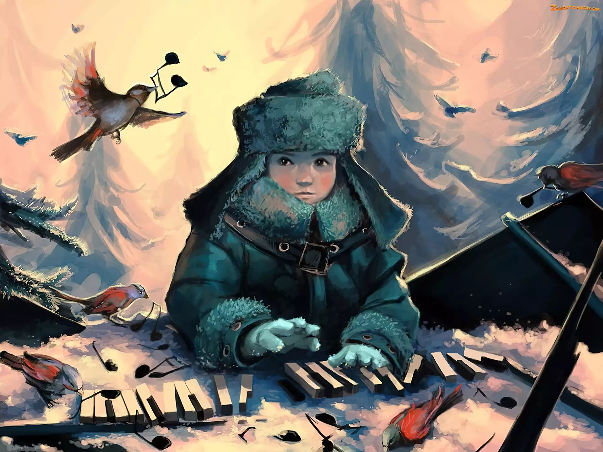 Ptaki, Cyril Rolando, Chłopiec