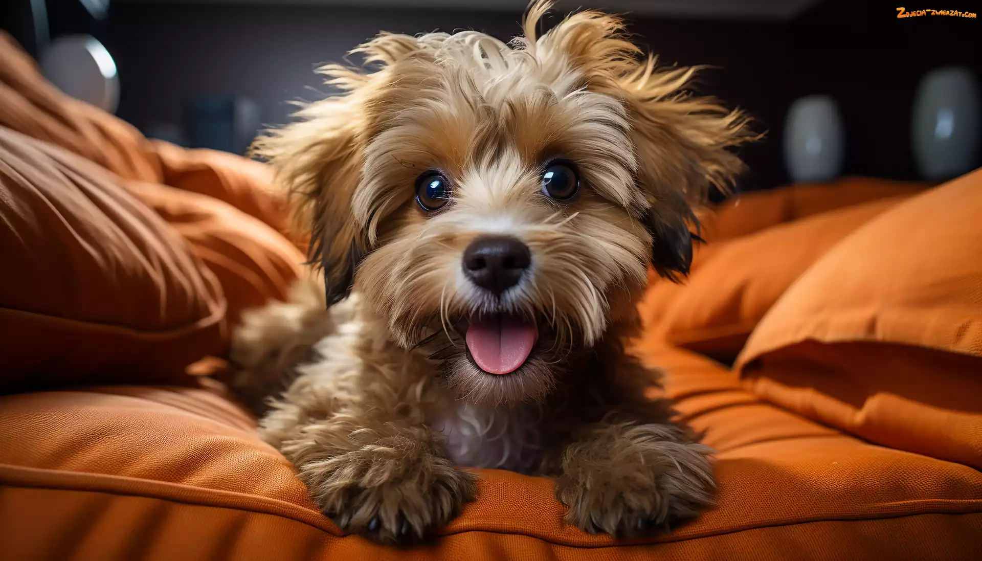 Kanapa, Pies, Yorkshire terrier